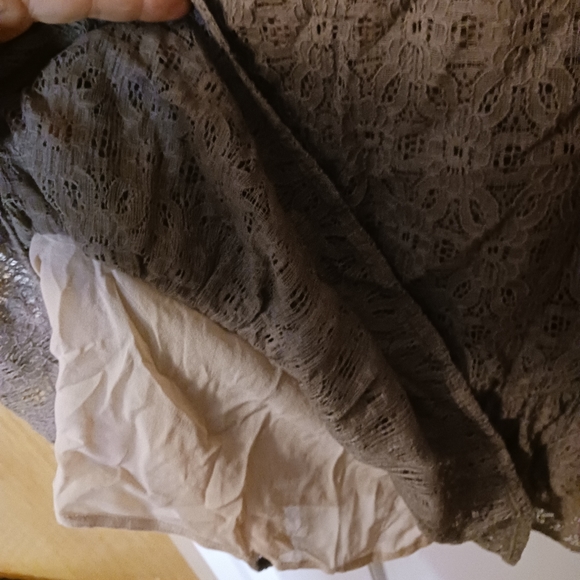 Taupe Dress- Sz. Medium - Picture 3 of 4